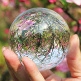 100mm,Clear,Round,Glass,Artificial,Natural,Quartz,Magic,Healing,Crystal,Decorations