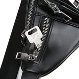 Leather,Crossbody,Waterproof,Shoulder,Camping,Travel,Chest