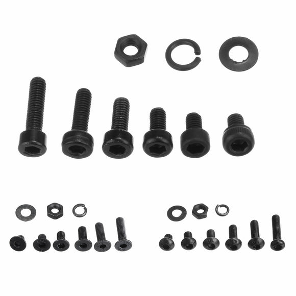 300Pcs,Black,Alloy,Steel,Allen,Screw,Washers,Assortment