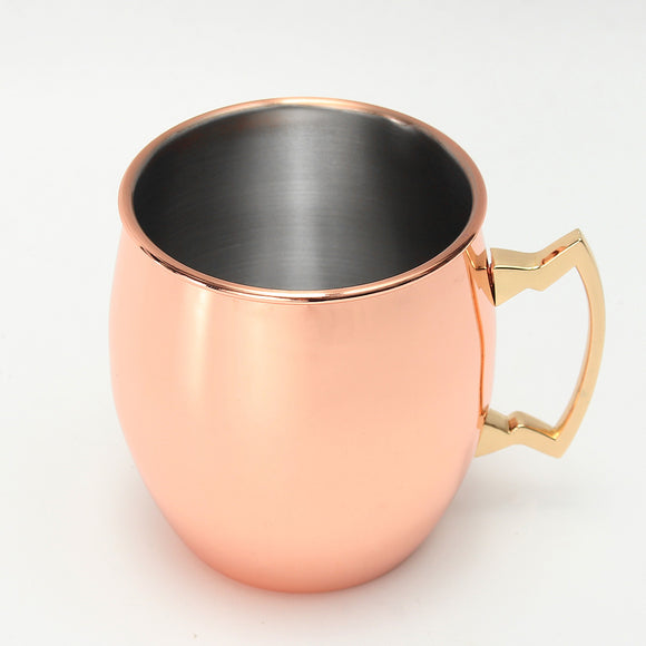 Glossy,Moscow,Cocktail,Stainless,Steel,Copper,Shaker