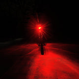 XANES,Bicycle,Taillight,Rechargeable,Waterproof,Safety,Visibility