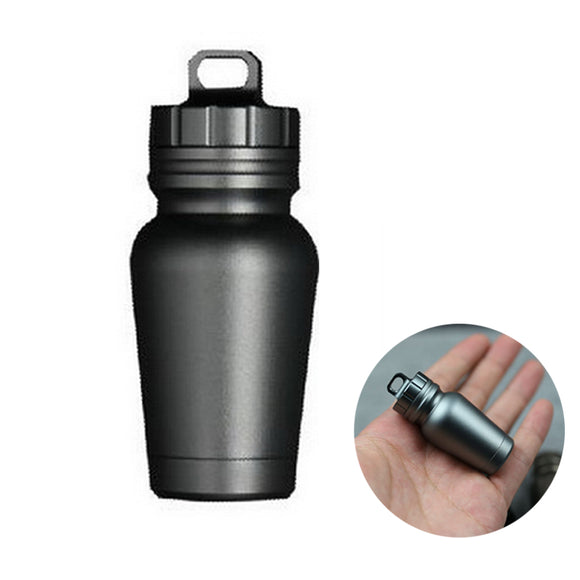 ACHIOOWA,Aluminum,Alloy,Survival,Capsule,Sealing,Storage,Outdoor,Waterproof