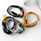 Womens,Vogue,Comfortable,Headband,Printting,Travel,Casual,Headband,Elastic
