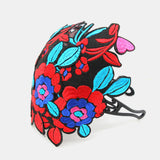 Women,Manual,Vintage,Embroidery,Hallow,Ethnic,Style,Flower,Printing,Headband
