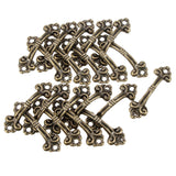 20pcs,4.8x1.5cm,Cabinet,Handles,Knobs,Bronze,Charm,Connectors,Screws