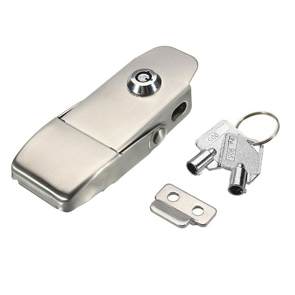 Stainless,Steel,Concealed,Toggle,Latch,Safety,Catch,Locking,Spring,Loaded
