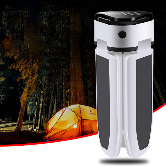 XANES,6500K,Three,Solar,Light,Modes,Rechargeable,Waterproof,Hanging,Light,Camping,Light