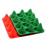 Holes,Christmas,Mousses,Silicone,Mould,Baking