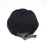 Winter,Fleece,Rolled,Brimless,Outdoor,Leisure,Adjustable,Thicken,Skullcap,Women