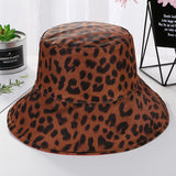 Women,Cotton,Leopard,Fisherman,Outdoor,Resistence,Bucket