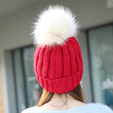 Fashion,Women,Winter,Beanie,Thicken,Windproof,Skull