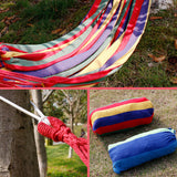 280100cm,Outdoor,People,Double,Hammock,Portable,Camping,Parachute,Hanging,Swing,350kg