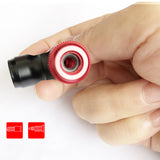 CYCPLUS,Inflator,Bikes,Quick,Presta,Schrader,Valve,Compatible,Mountain,Inflator,Accessories,Cartridges,Included