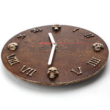 Resin,Skull,Clock,Abstract,Clock,Halloween,Decorations