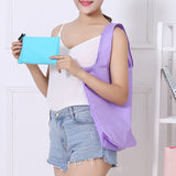 Solid,Polyester,Waterproof,Shopping,Reusable,Foldable,Shoulder