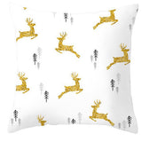 45x45cm,Christmas,Cushion,Cover,Golden,Christmas,Cushion,Covers,Festival,Decorative,Pillowcase,Pillow,Covers