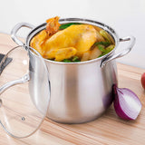 Kitchen,Stainless,Steel,Stockpot,Boiling,Cooking,Saucepan