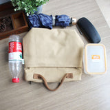 KCASA,Large,Capacity,Canvas,Lunch,Travel,Picnic,Storage,Shopping,Handbag