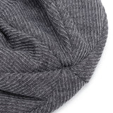 Velvet,Thick,Beanie,Casual,Double,Layers,Letter,Solid,Slouchy,Skullcap