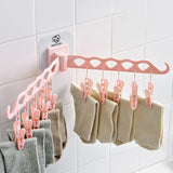 Foldable,Laundry,Clothes,Drying,Multifunctional,Clothes,Hanger,Organizer,Balcony,Towel,Hanger