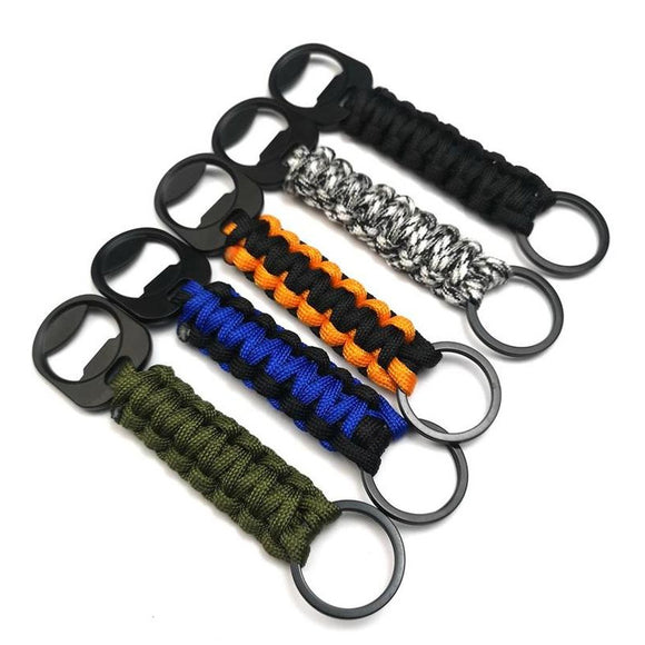 Multifunction,Umbrella,Weaving,Opener,Keychain,Camping,Climbing