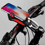 XANES,130db,Front,Light,Phone,Holder,2000mAh,Rechargeable,Waterproof,Handlebar,Light"