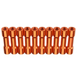 Suleve,M3AS12,10Pcs,Aluminum,Alloy,Standoff,Spacer,Round,Column,MultiColor,Smooth,Surface