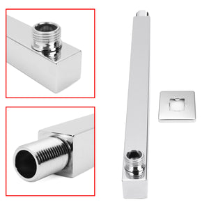 Stainless,Steel,Shower,Extension,Adjustable,Extension,Shower
