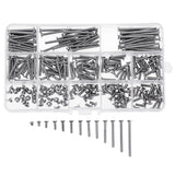 260Pcs,Stainless,Steel,Socket,Screw,Bolts,Assortment