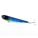 ZANLURE,8.5cm,Pencil,Fishing,Water,Colorful,Pattern,Floating,Baits