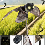 Realistic,Plastic,Scarer,Dynamic,Moving,Wings,Realistic,Decoy,Repellent,Scarer,Outdoor,Decoration,Garden,Decor