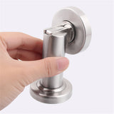 Stainless,Steel,Stopper,Thickened,Strong,Magnetic,Doormagnet,Doors,Touch,Suction