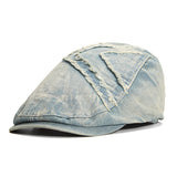 Summer,Cotton,Washed,Cowboy,Beret,Casual,Outdoors,Visor,Jeans
