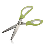 Stainless,Steel,Triangle,Shape,Serrated,Scissor,Tailor,Pinking,Shear