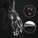 Unisex,Waterproof,Cycling,Gloves,Velvet,Fitness,Motorcycle,Glove