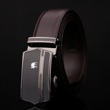 125CM,Business,Cowhide,Genuine,Leather,Luxury,Belts,Durable,Automatic,Buckle,Trousers