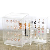 Acrylic,Earring,Studs,Storage,Jewelry,Display,Stand,Necklace,Holder,Organizer