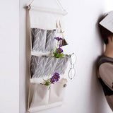 Cotton,Linen,Hanging,Hanger,Organizer,Storage,Pouch,Desktop,Organizer