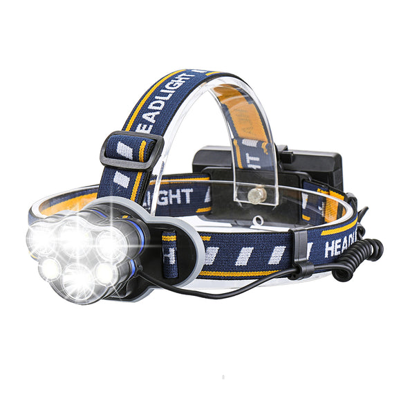 XANES,1200lm,Headlamp,Modes,Waterproof,Rechargeable,Flashlight,Camping,Fishing,Cycling