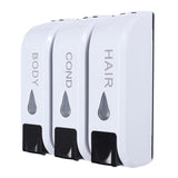350mL,Mounted,Bathroom,Dispenser,Shower,Lotion,Shampoo,Liquid,Storage,Bottle