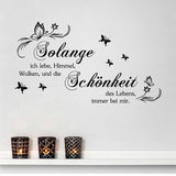 Sticker,Butterfly,Quotes,Decals,Stickers,Living,Study,Decor