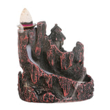 Mountain,River,Backflow,Incense,Burner,Ceramic,Backflow,Dragon,Incense,Holder,Cones