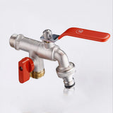 Brass,Washing,Machine,Faucet,Thread,Double,Outlet,Water,Control,Valve
