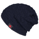 Men's,Winter,Cotton,Knitted,Beanie,Stretchable,Windproof,Earmuffs,Slouch,Skiing