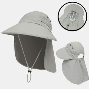 Unisex,Nylon,Solid,Color,Adjustable,Summer,Outdoor,Sunshade,Fishing,Climbing,Breathable,Bucket