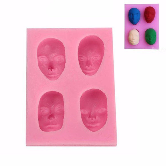Men's,Silicone,Fandant,Chocolate,Polymer,Mould