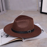 Unisex,British,Outdoor,Travel,Breathable,Sunscreen,Fedora