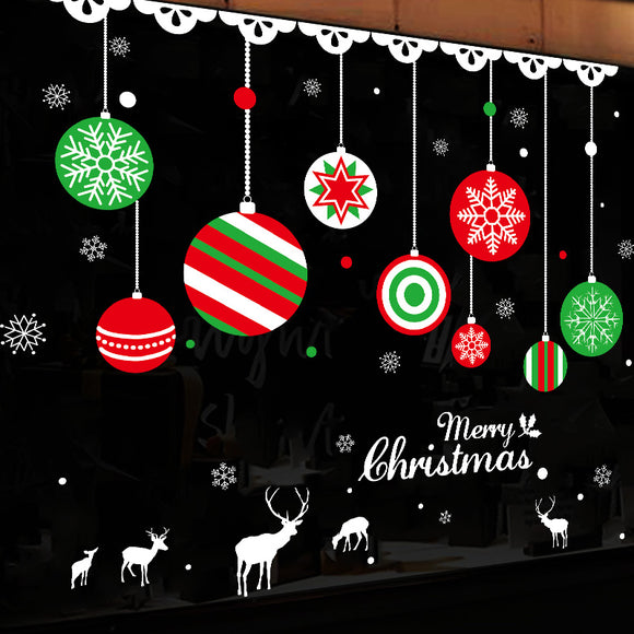 Miico,XH7248,Christmas,Sticker,Decoration,Sticker,Window,Sticker,Decorative,Stickers