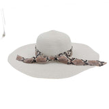 Women,Foldable,Ribbon,Sunscreen,Bucket,Straw,Outdoor,Casual,Travel,Beach,Floppy