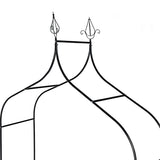 Black,Wrought,Climbing,Frame,Metal,Garden